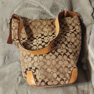 Brown Patterned Women's Bag